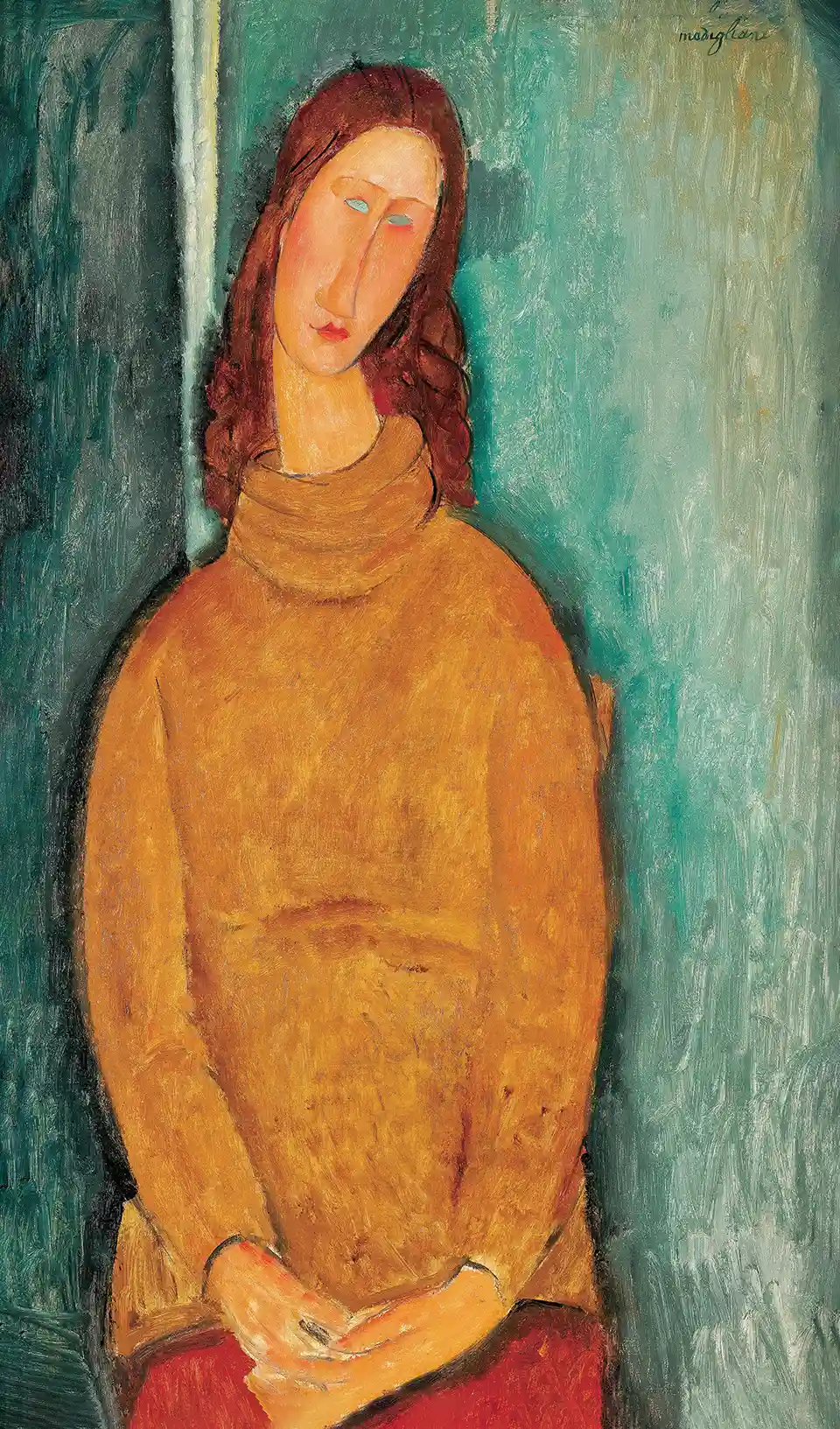 Portrait of Jeanne Hebuterne
